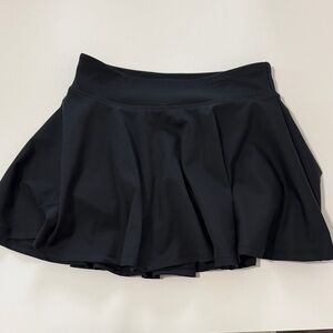 Under Armour Black Stretch Athletic Skort with Flared Hem